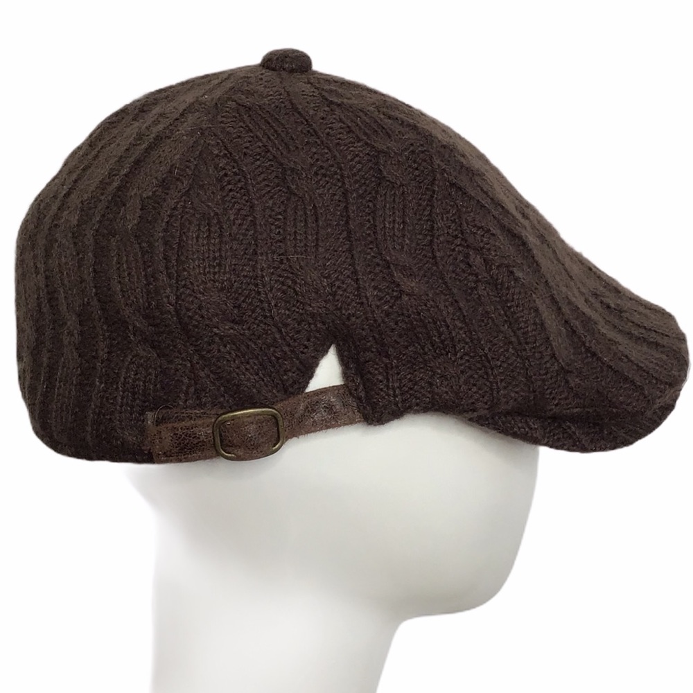 Pistil Knitted Brim Hat Brown Womens Warm Cap